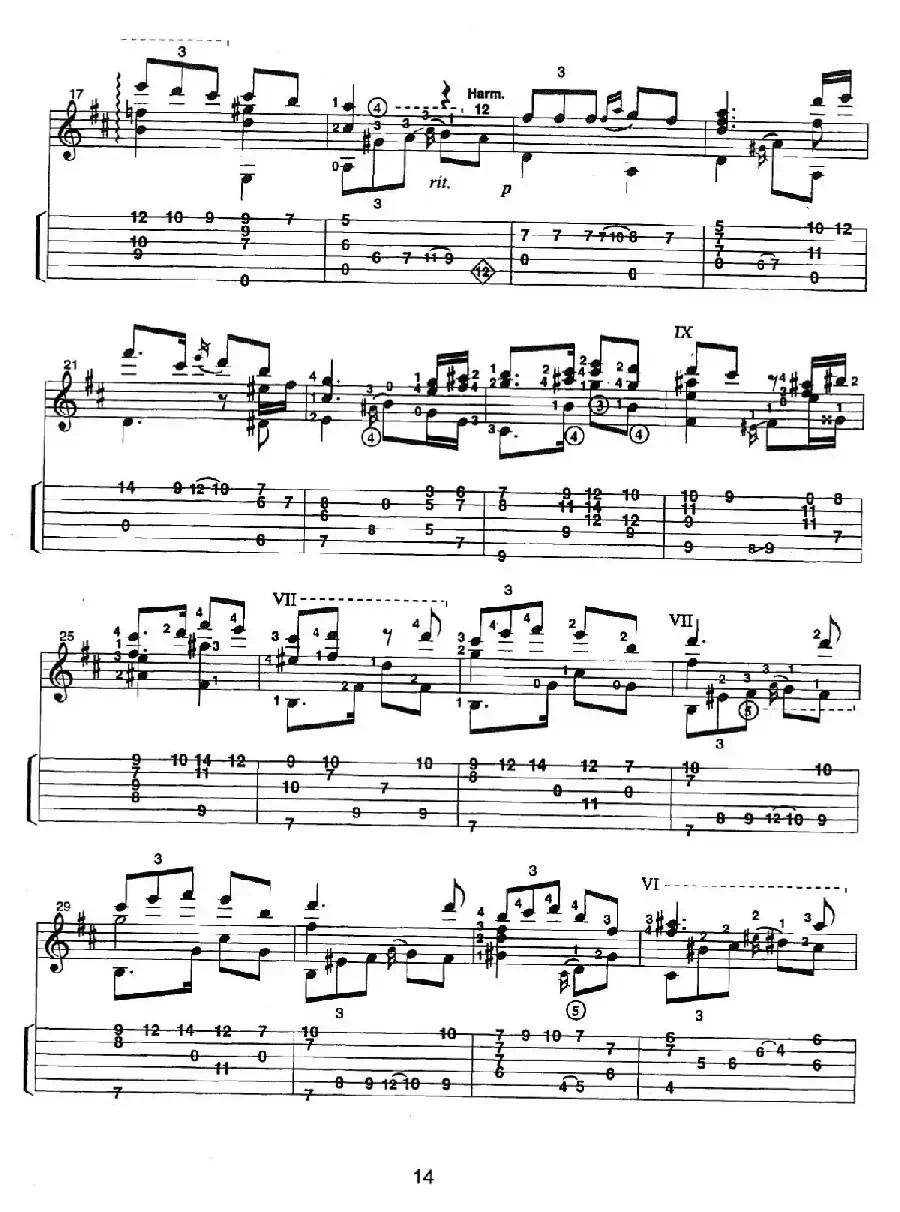 古典吉他：From the Dance（Tango）