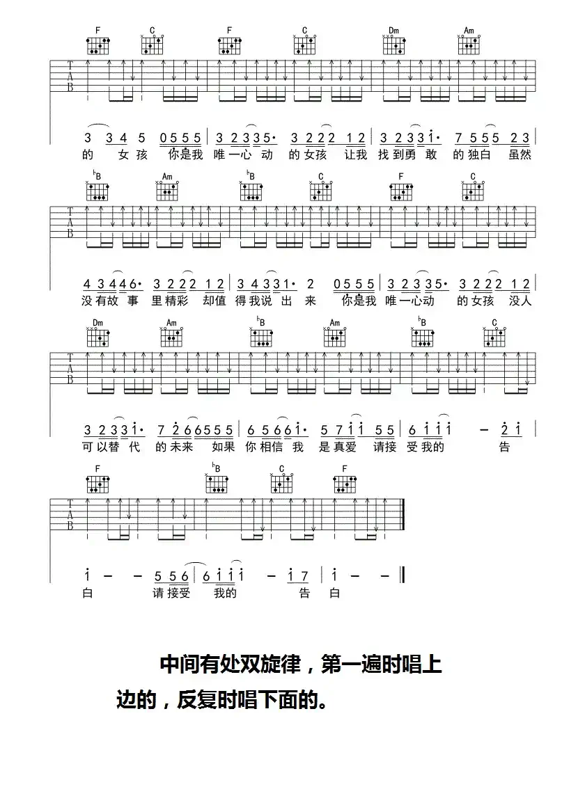 唯一心动的女孩