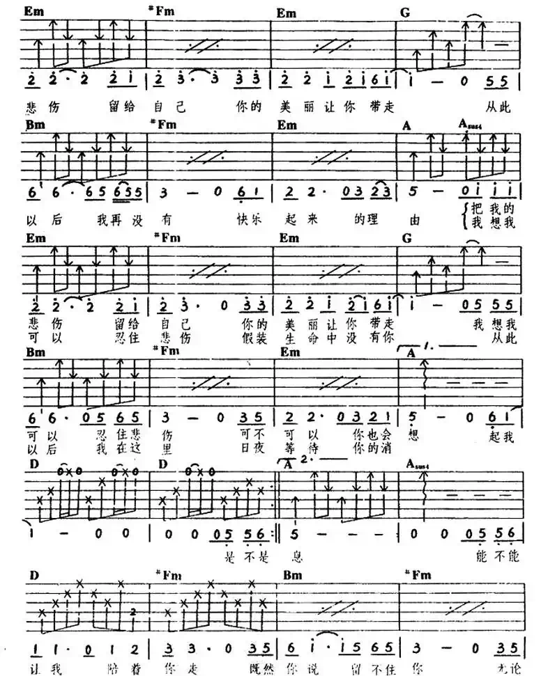 把悲伤留给自己