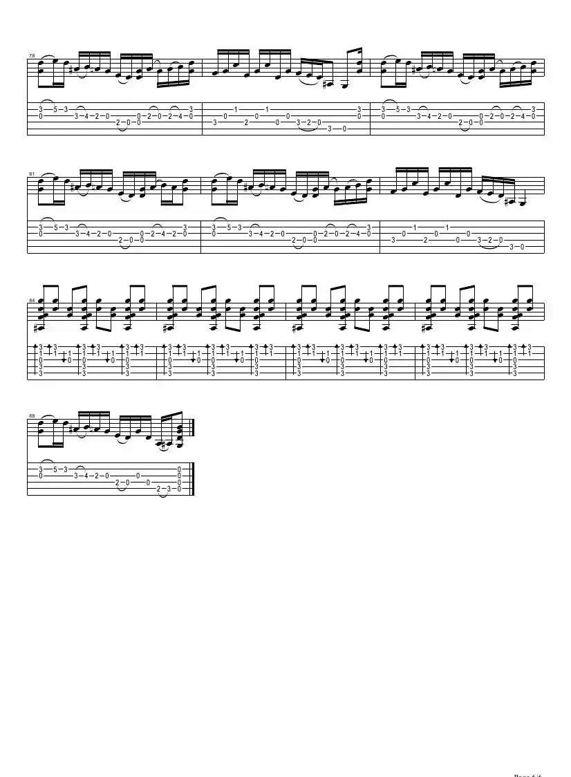 tommy emmanuel：tall fiddler（指弹吉它）