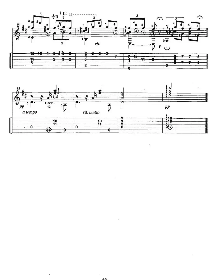 古典吉他：From the Dance（Tango）