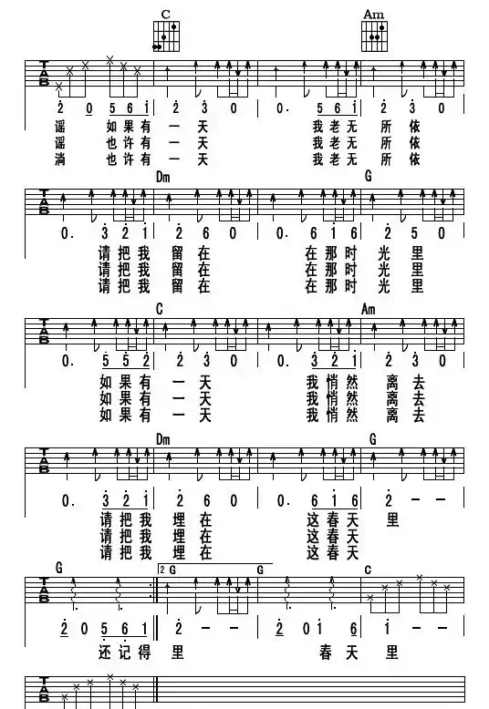 春天里（阿文兵兵编配版）