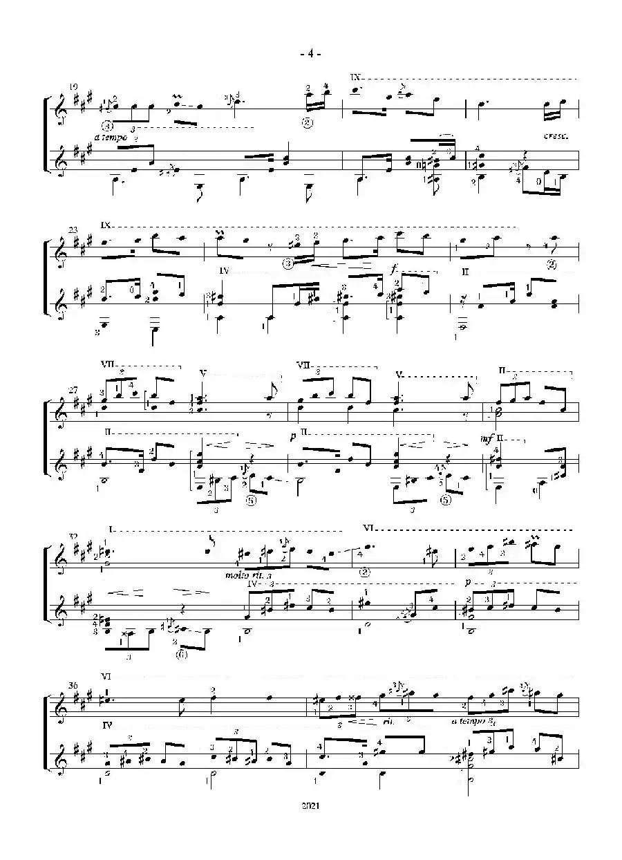 Tango(Guitar Duett)（古典吉他）