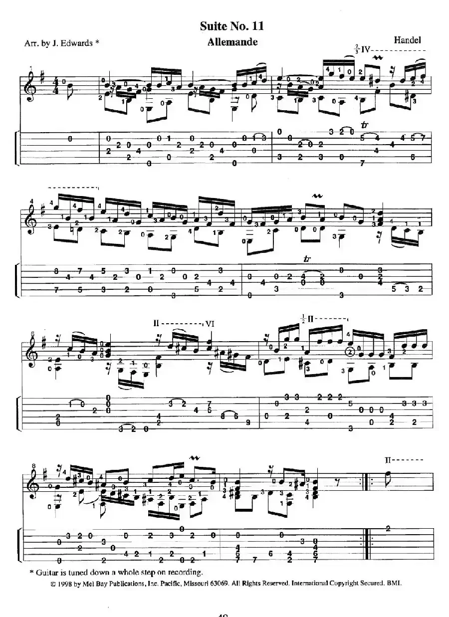 古典吉他：From the Dance（Suite No.11）