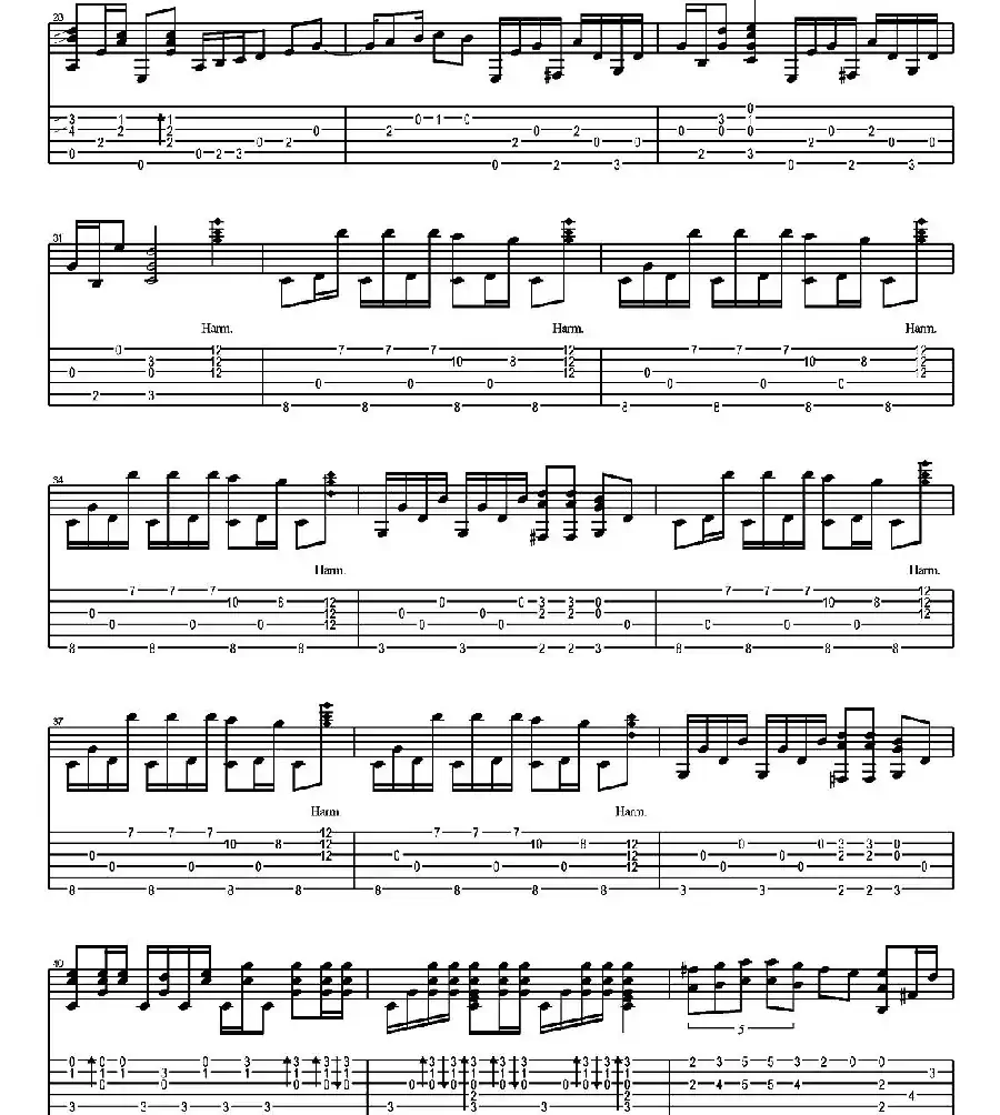 tommy emmanuel：haba na haba（指弹吉他）