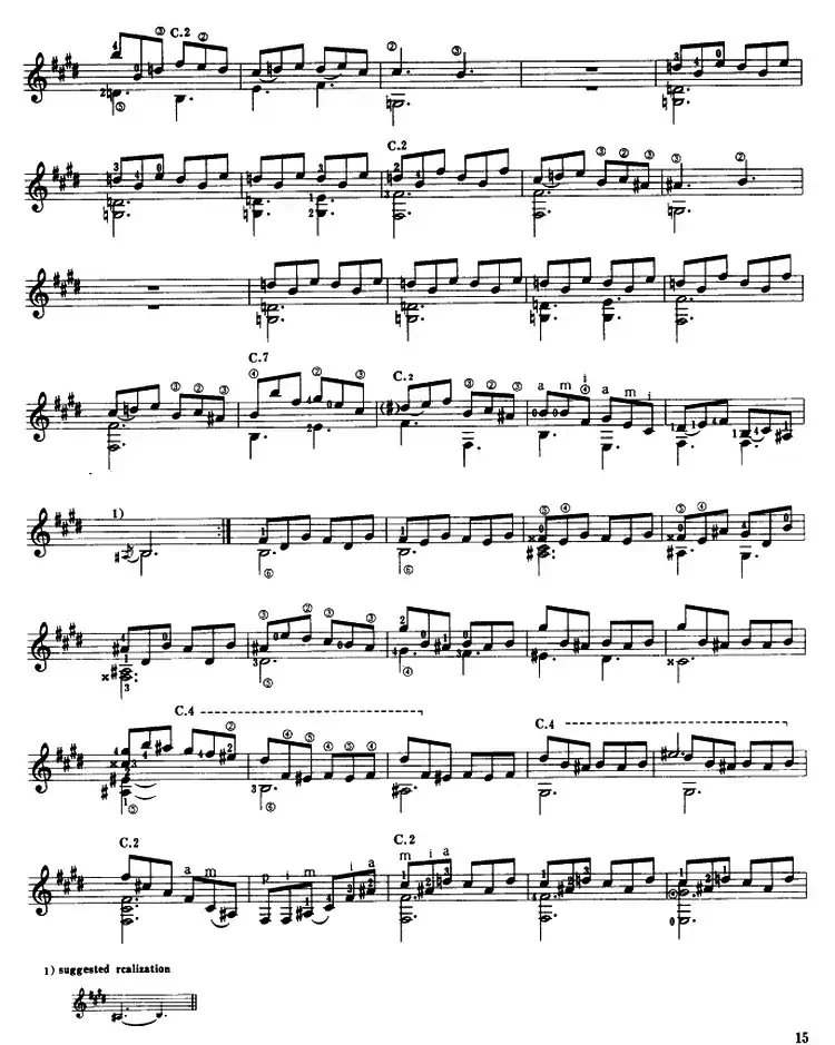 奏鸣曲k.531（古典吉他）