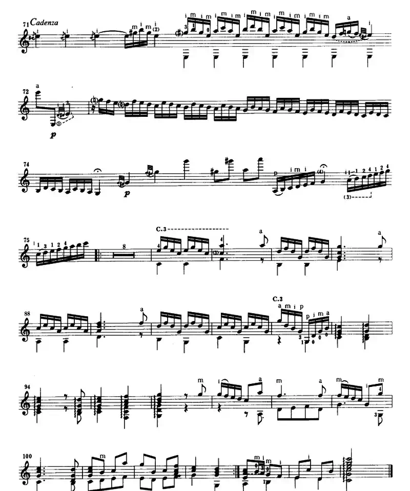 协奏曲（巴斯顿作曲版）（古典吉他）