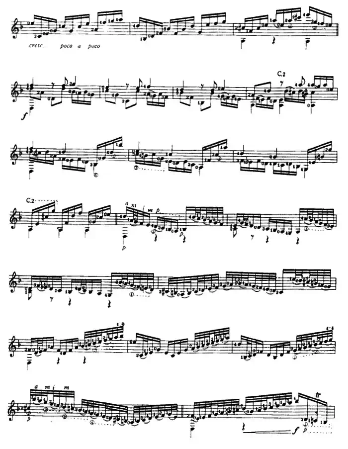 恰空舞曲（古典吉他）