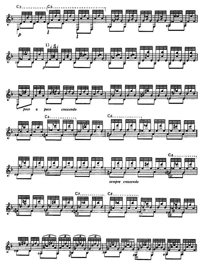 恰空舞曲（古典吉他）