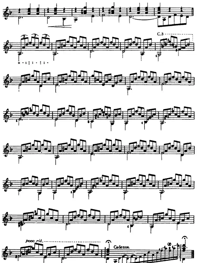 西班牙吉他独奏曲：吉卜赛的月亮