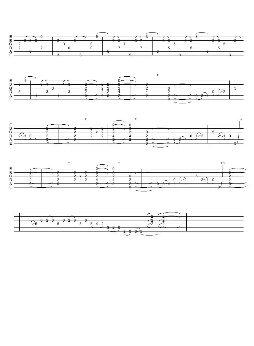 tommy emmanuel：timberlake road（指弹吉它）