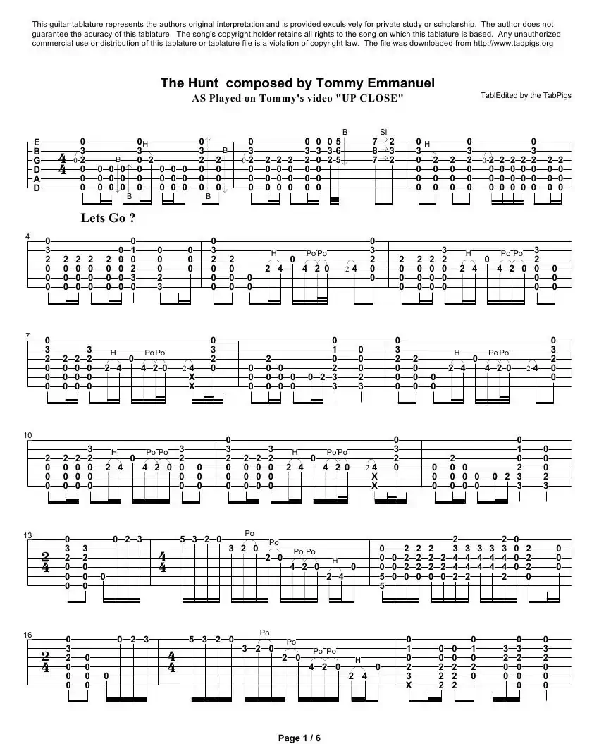 tommy emmanuel：the hunt from up close video（指弹吉它）