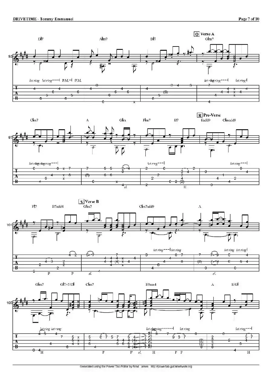 tommy emmanuel：drivetime（指弹吉他）