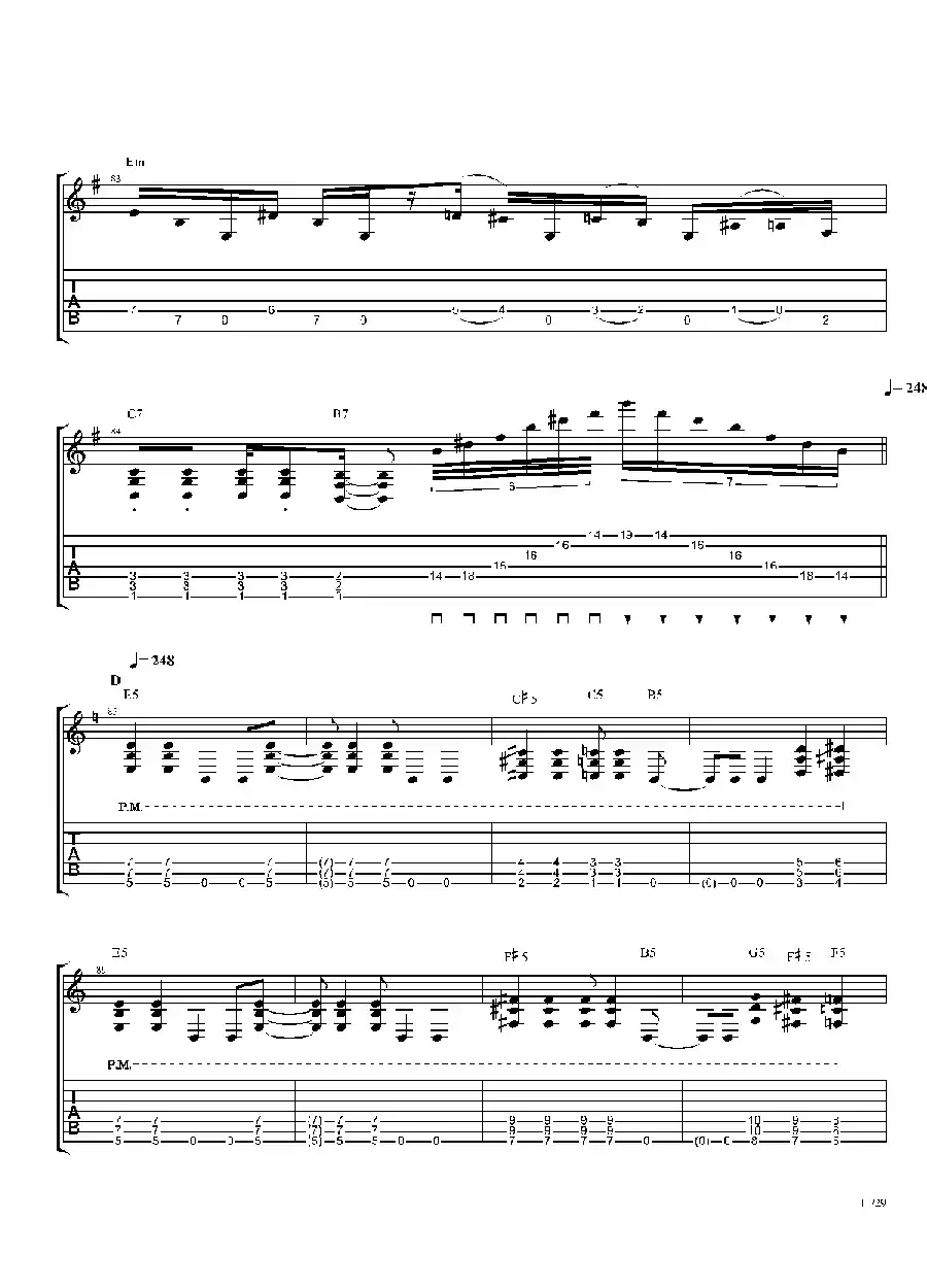 The Dance Of Eternity（吉他独奏）