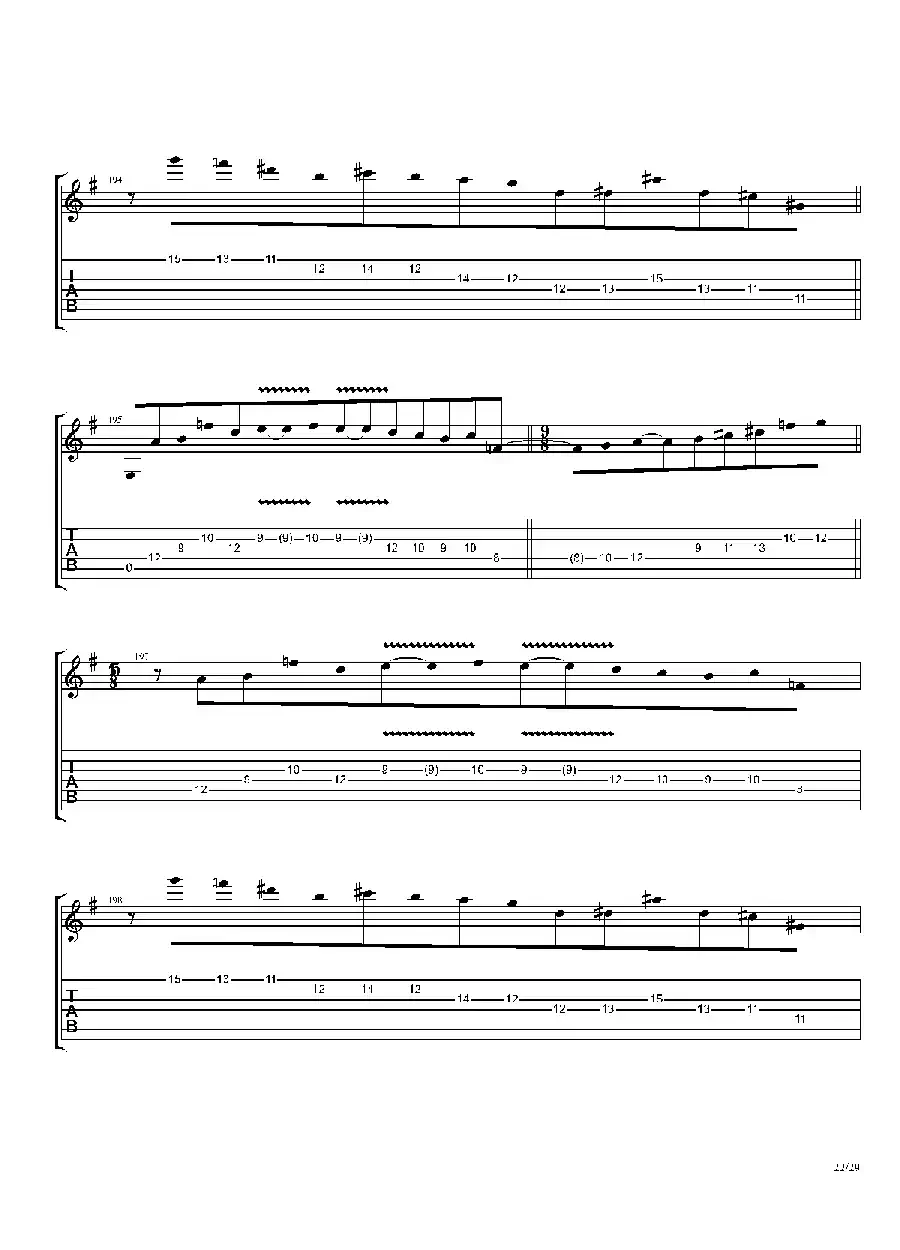 The Dance Of Eternity（吉他独奏）