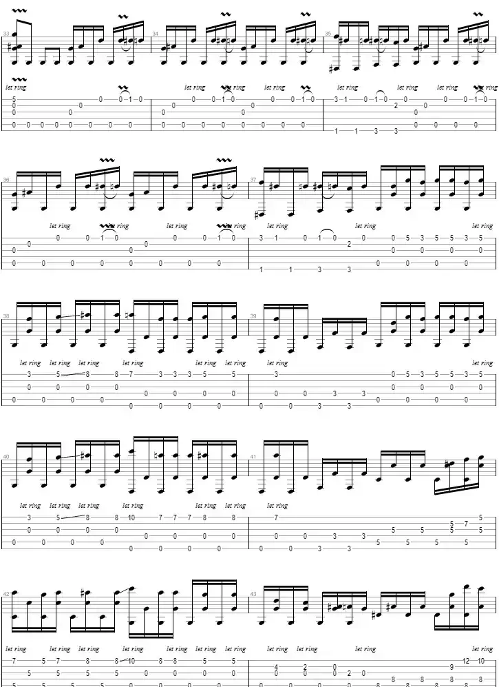 独一无二（古典吉他）