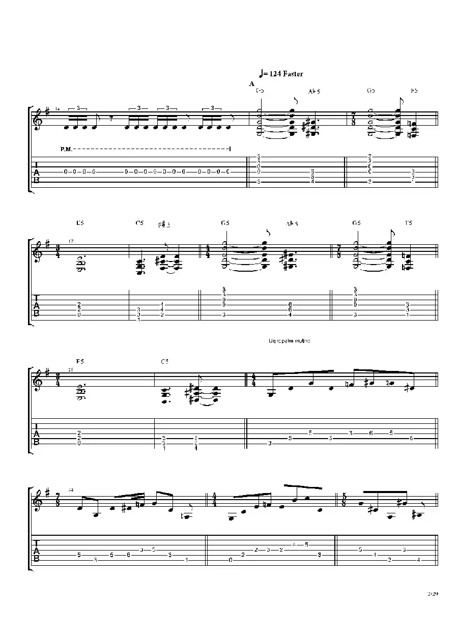 The Dance Of Eternity（吉他独奏）
