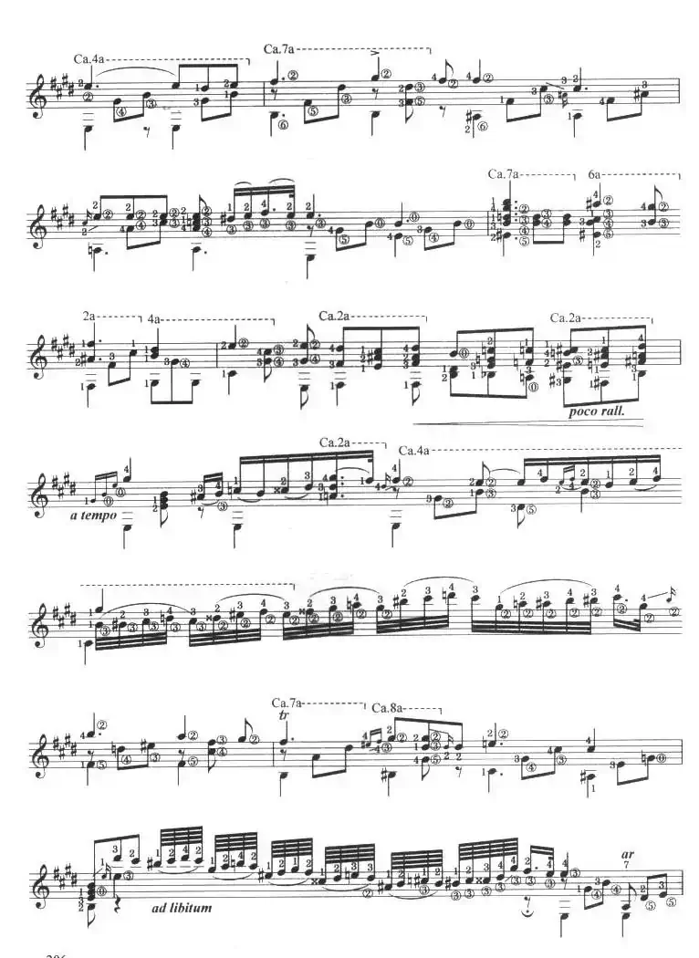 古典吉他考级十级外国乐曲A组（2、夜曲）