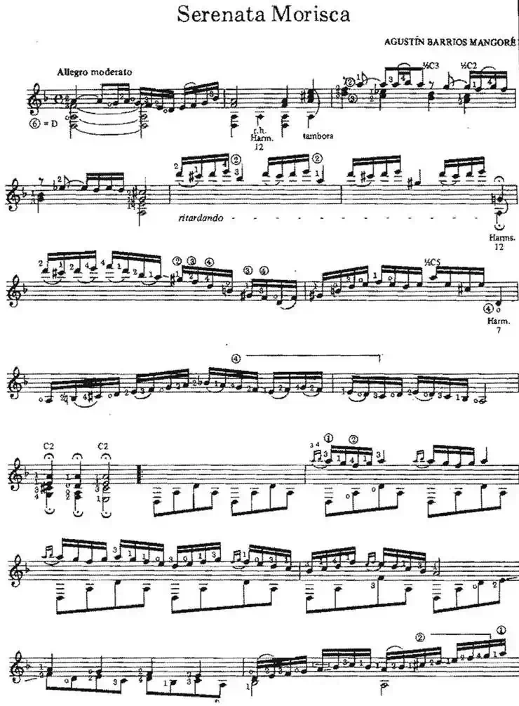 Serenata Morisca（古典吉他）