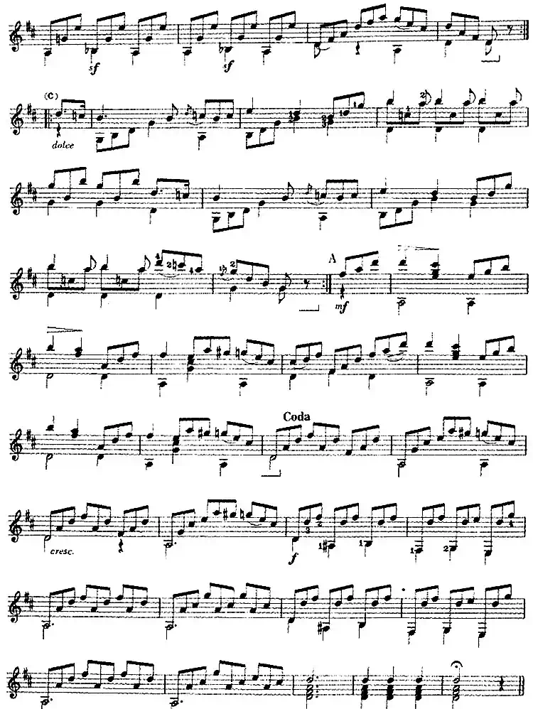 西班牙吉他独奏曲：五十首渐进练习曲