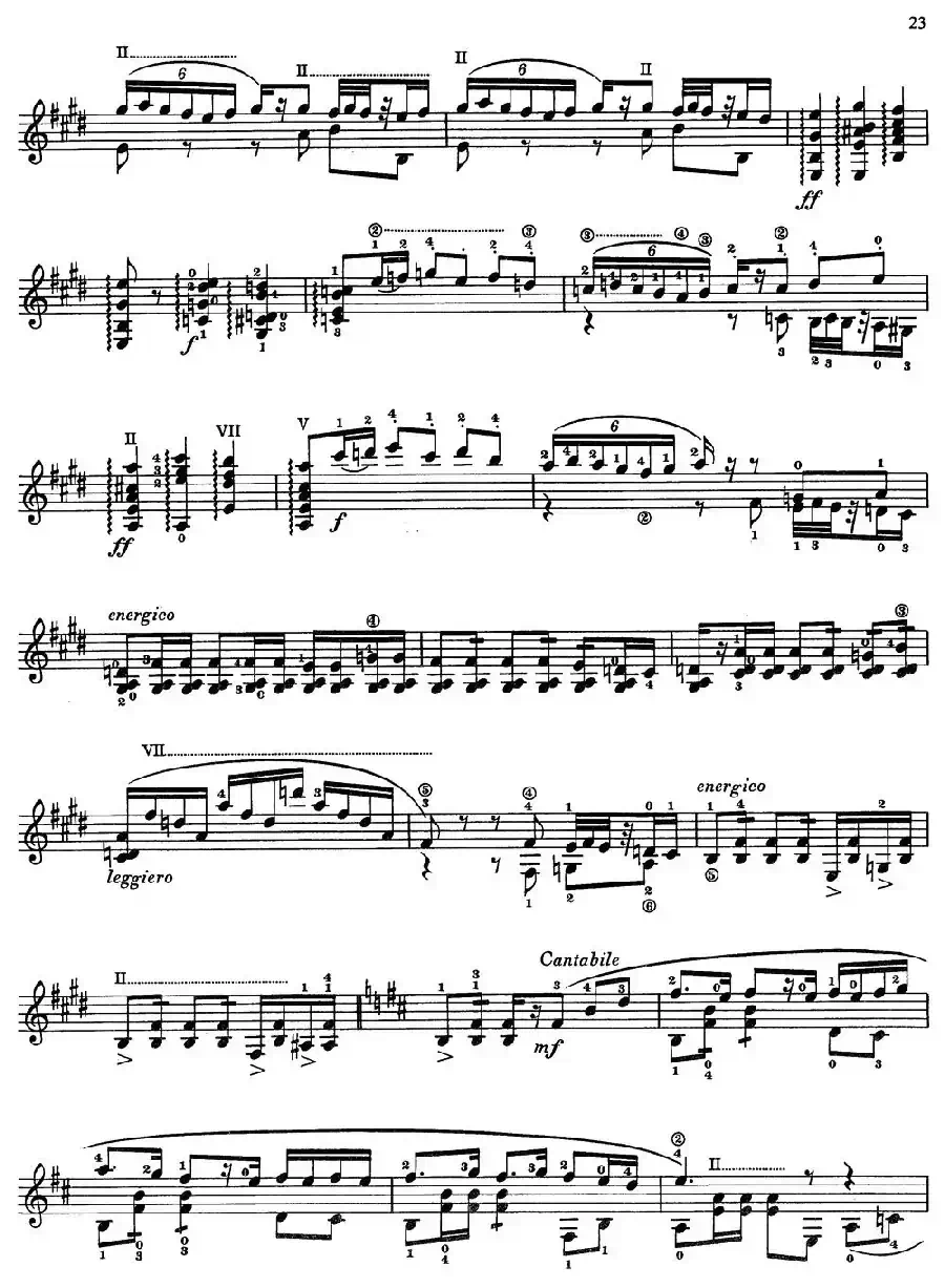Joaquin Rodrigo Music for Guitar（罗德里戈吉他音乐P22-35）（古典吉他）