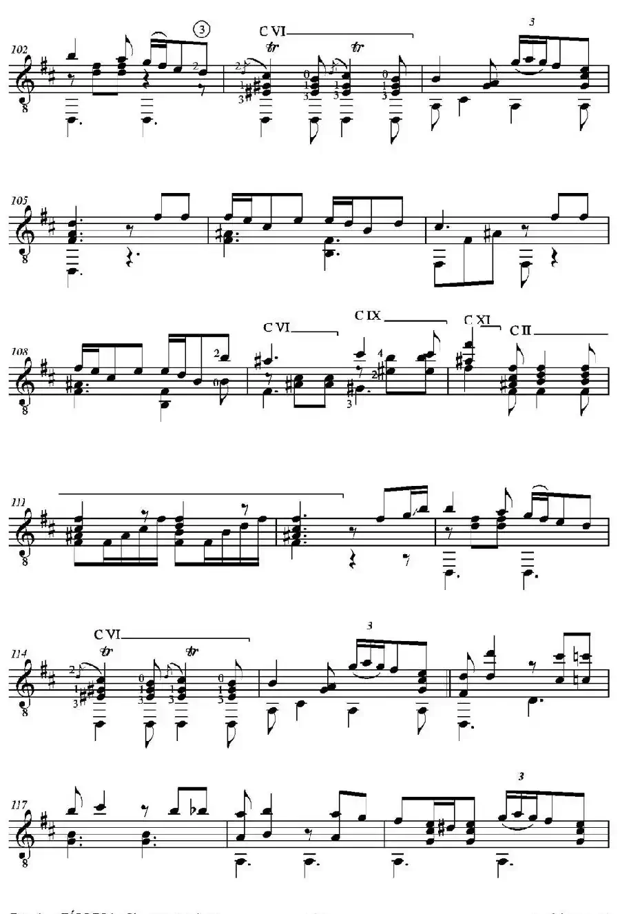 FANTASIA(Sobre motivos de la Traviata de Giuseppe Verdi)（古典吉他）