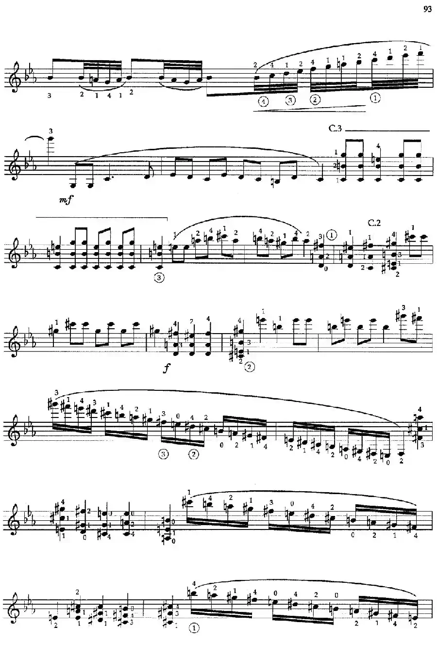 Joaquin Rodrigo Music for Guitar（罗德里戈吉他音乐P90-94（古典吉他）