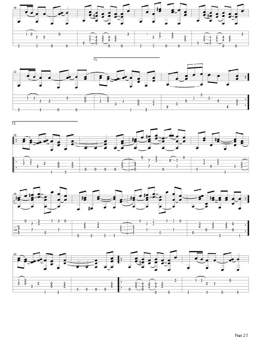 tommy emmanuel：old town（指弹吉他）