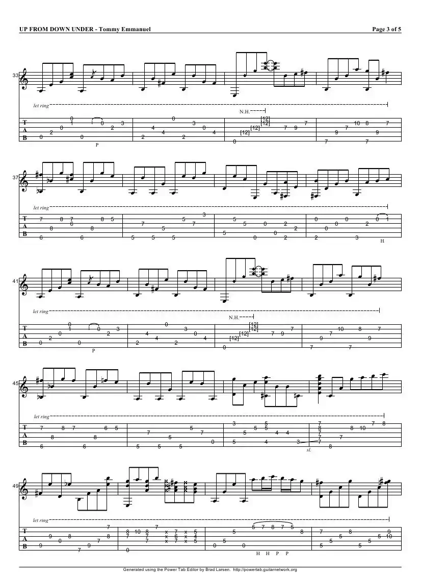 tommy emmanuel：up from down under（指弹吉它）