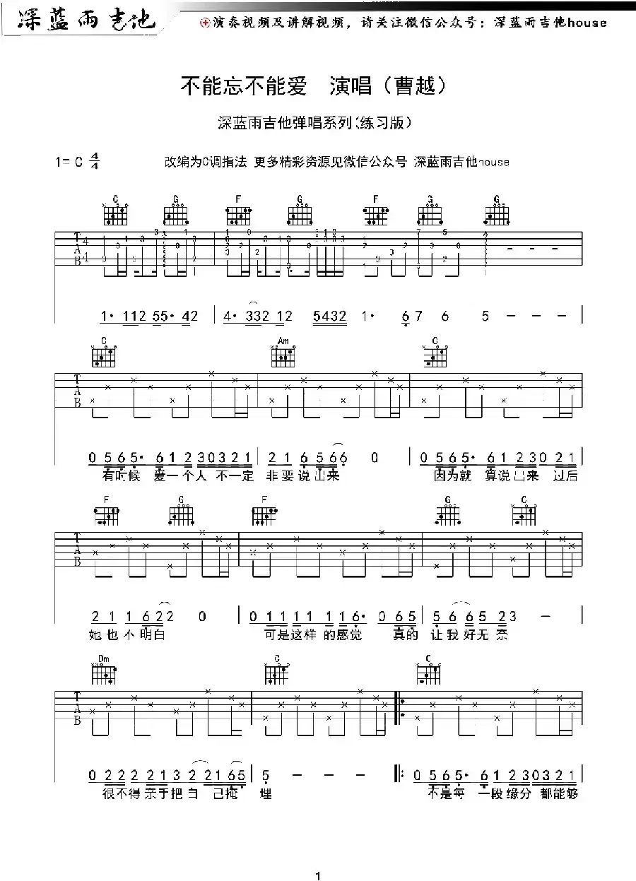 不能忘不能爱