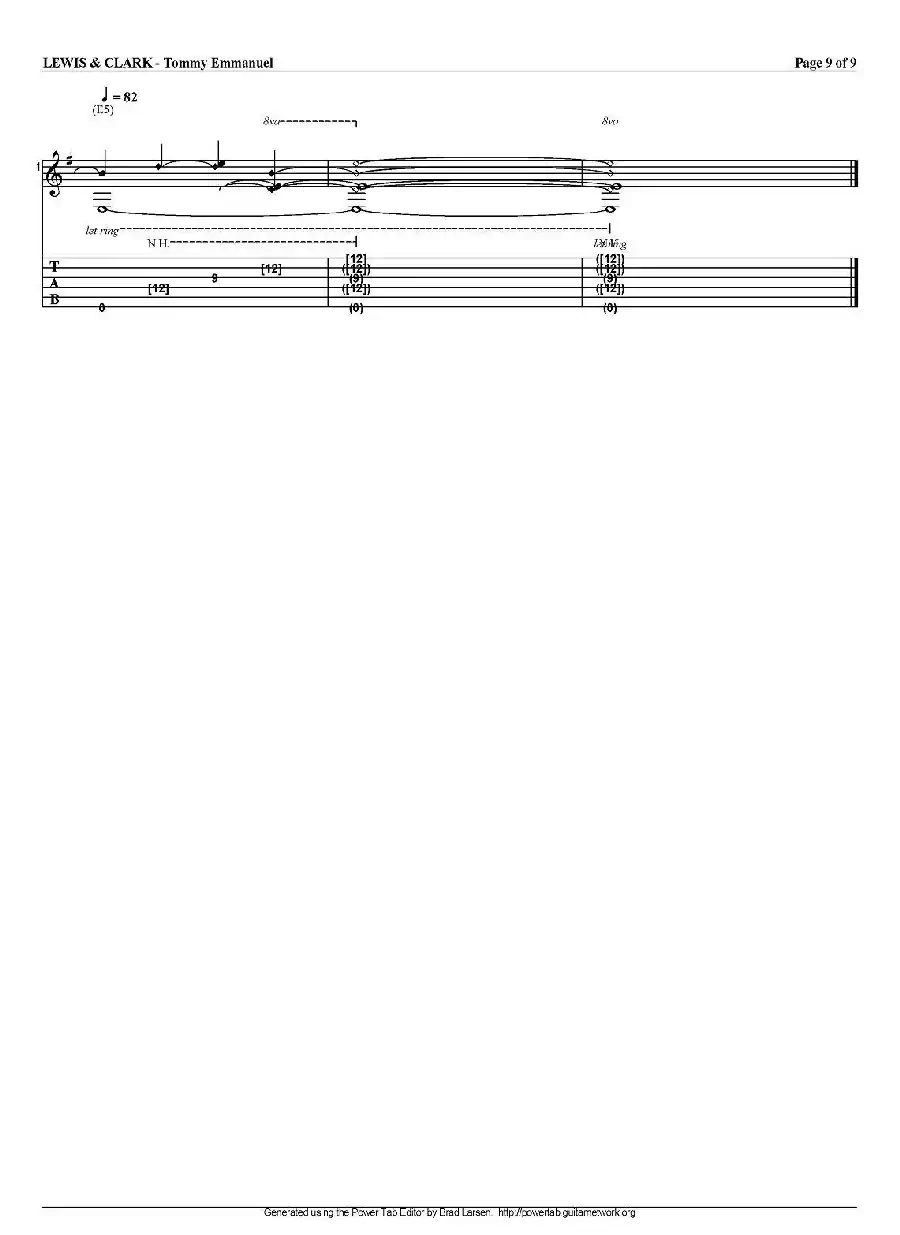 tommy emmanuel：lewis and clark（指弹吉他）