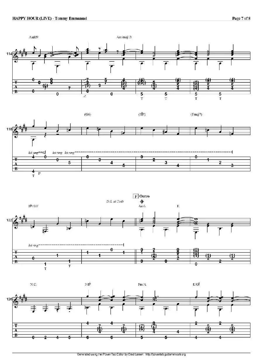 tommy emmanuel：happy hour live（指弹吉他）