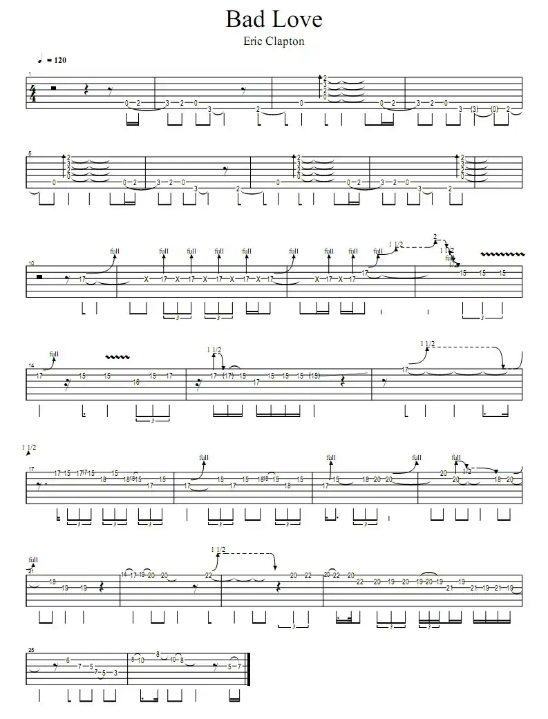 Bad Love(solo)