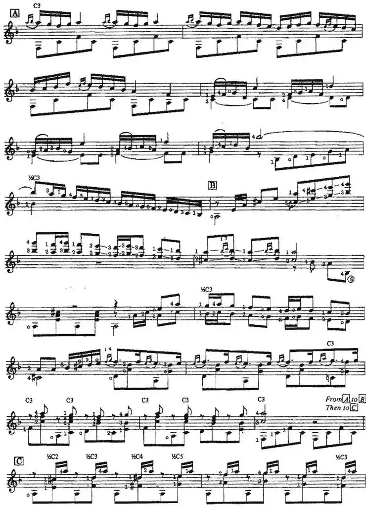 Serenata Morisca（古典吉他）