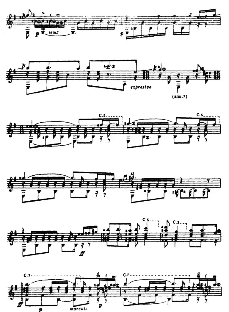西班牙舞曲第五号（古典吉它）