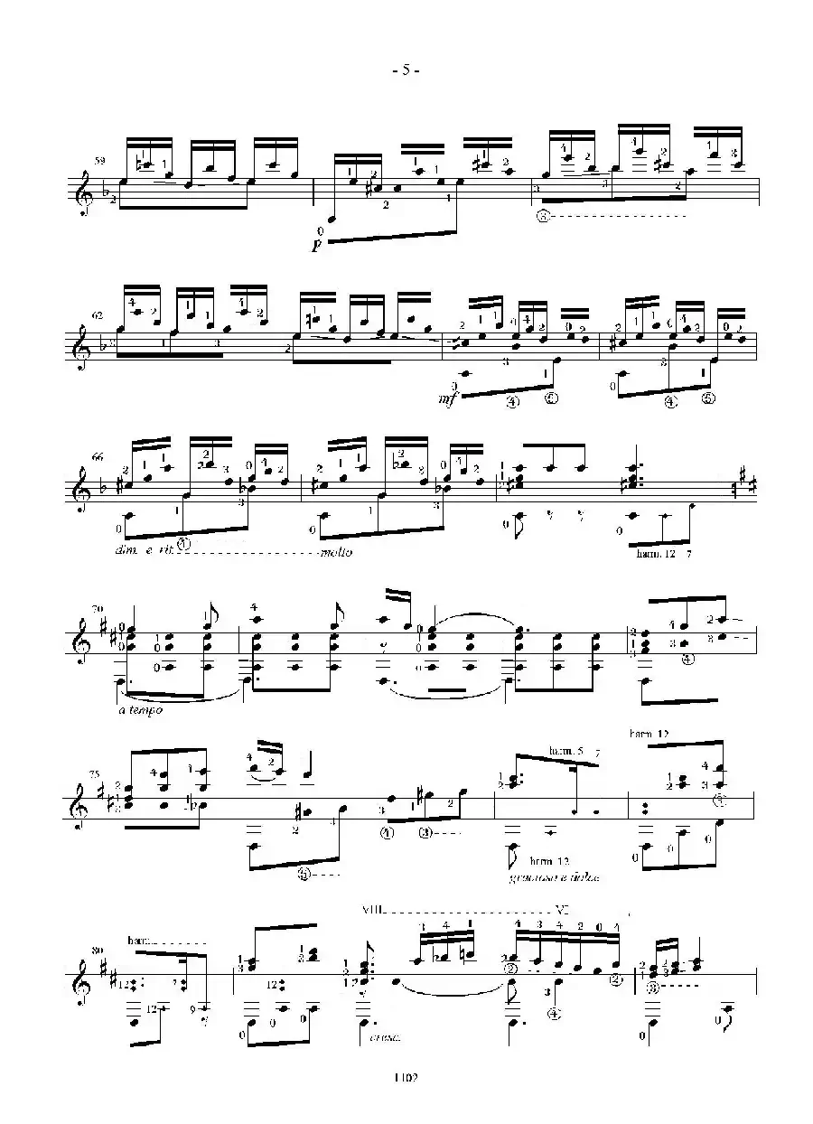 Torre Bermeja(Serenata)-1（古典吉他）