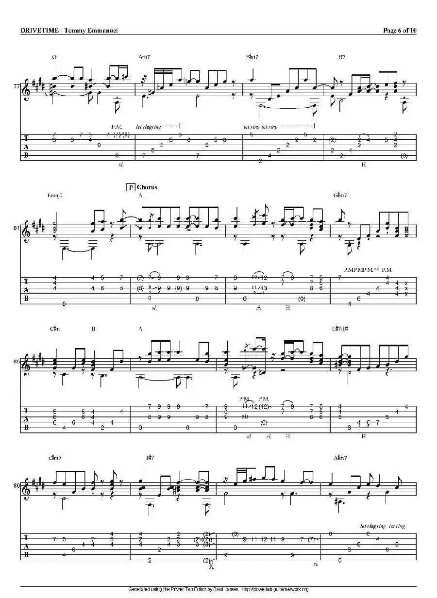 tommy emmanuel：drivetime（指弹吉他）