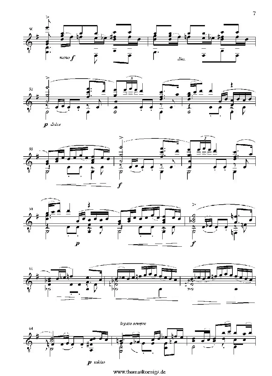 Sevilla(No.3 der Suite espanola op.47)（古典吉他）
