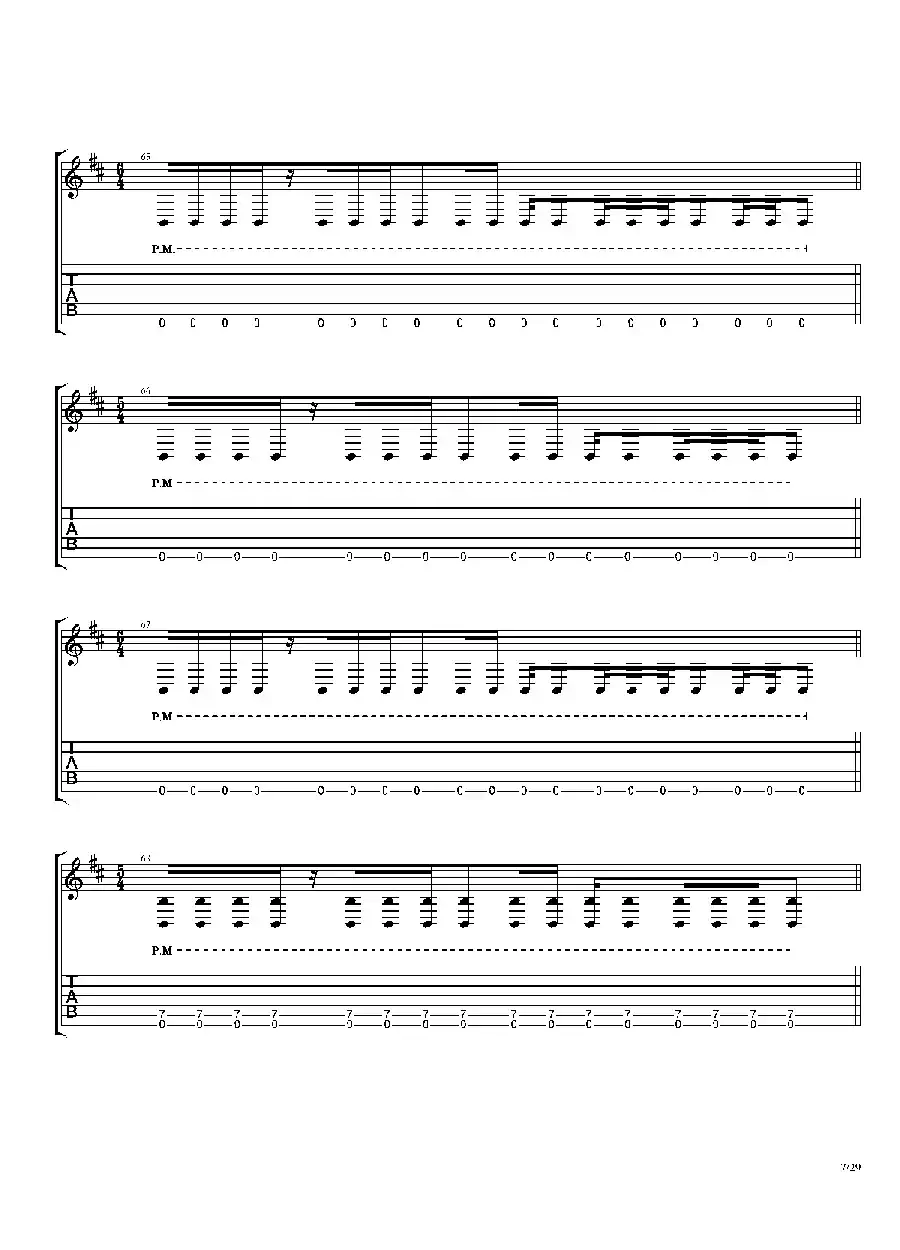 The Dance Of Eternity（吉他独奏）