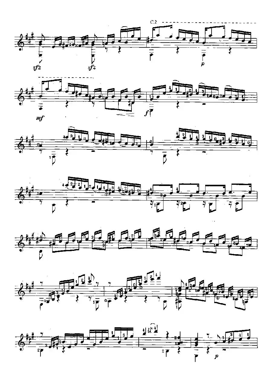 英雄大奏鸣曲（古典吉他）