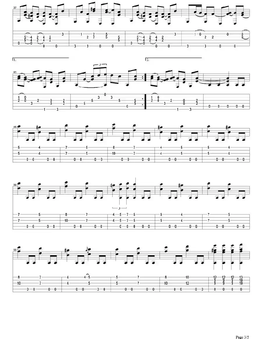 tommy emmanuel：old town（指弹吉他）