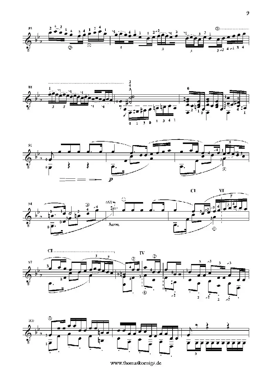 Sevilla(No.3 der Suite espanola op.47)（古典吉他）