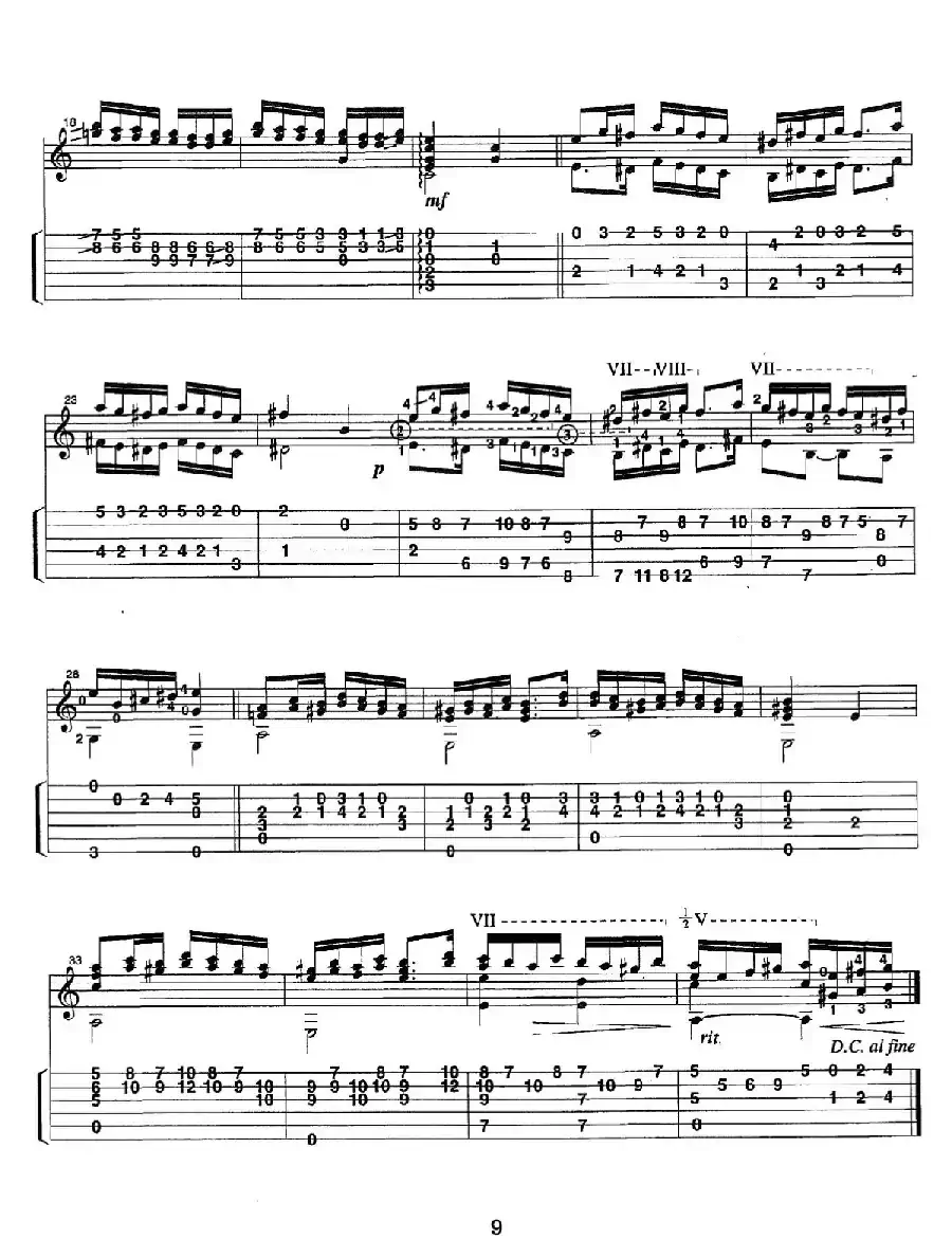 古典吉他：From the Dance（Hungarian Dance No.11）