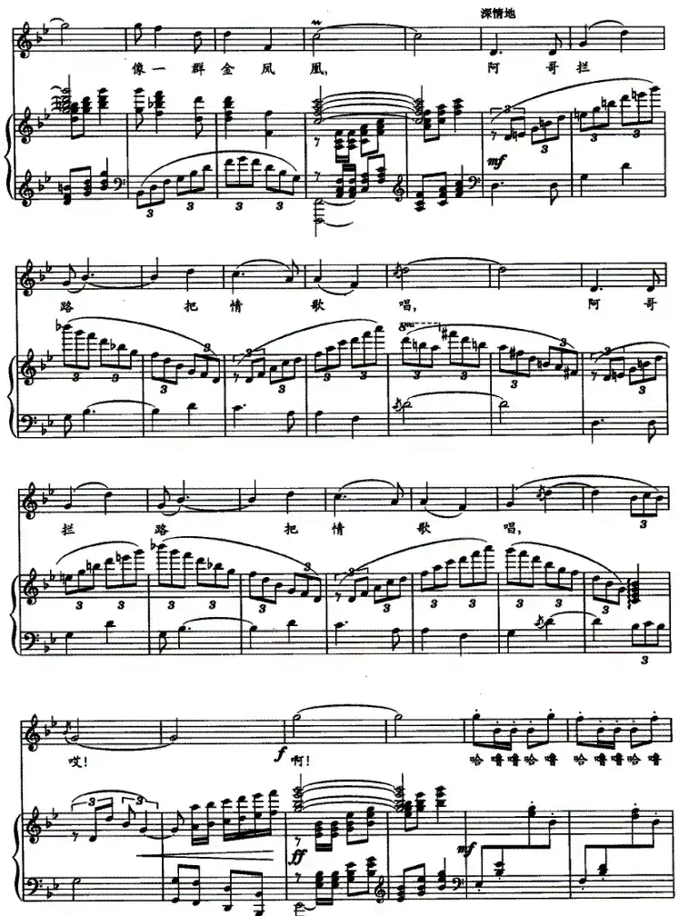 美丽的凤凰装（正谱）