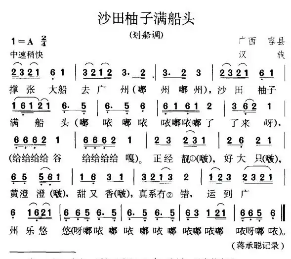 沙田柚子满船头