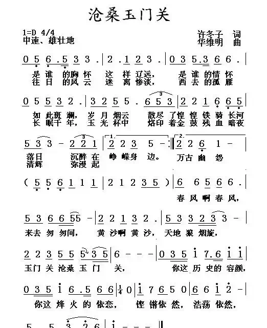 沧桑玉门关