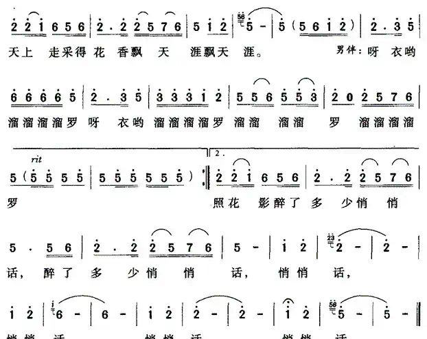 瑶山金银花（金沙词 曾慧艳曲）