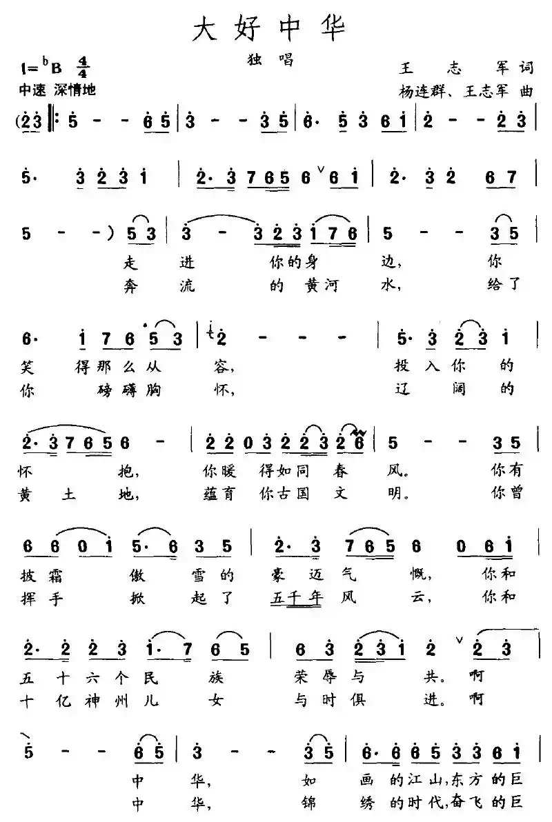 大好中华