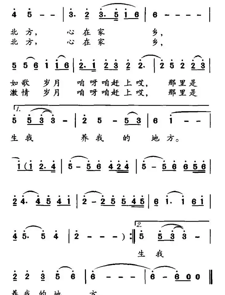 爱在北方
