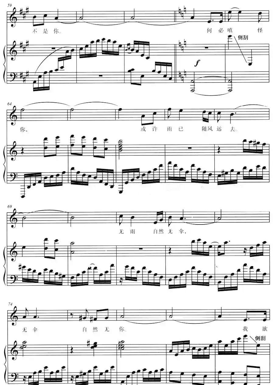 台北探雨（正谱）